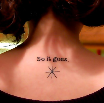 tatoo of so it goes